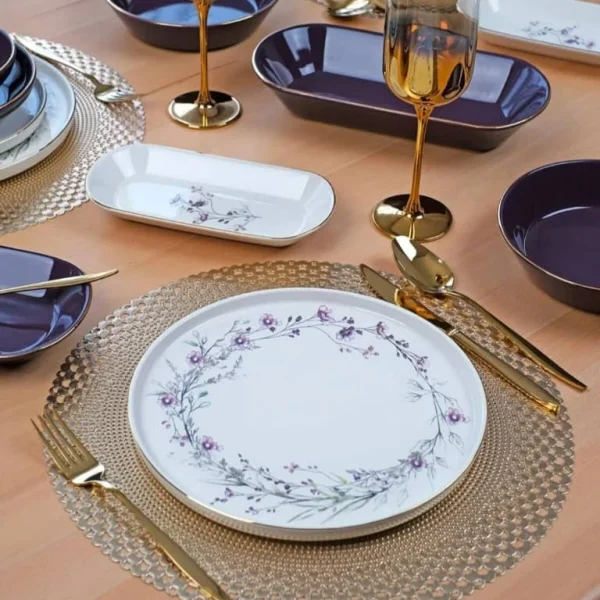 خرید سرویس غذاخوری 31 پارچه Lavander اصل ترکیه